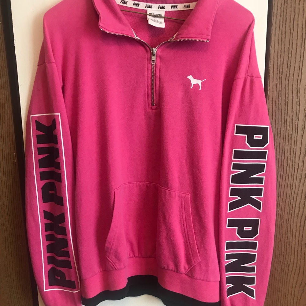 VS Pink Half Zip ❌SOLD❌